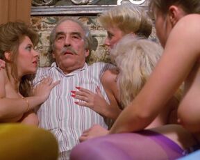 Brigitte Barclay topless, Carolyn Cortez, Debbie Ferrari full nudity, etc. - The Rainbow Thief (1990) Nudity Classic Movie Scene