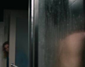 Katarzyna Wajda nude in shower scene. Odwilż (2022)