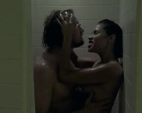Sarah Laine, Carmen Perez nude - The Rig (2010) sex on the shower scene