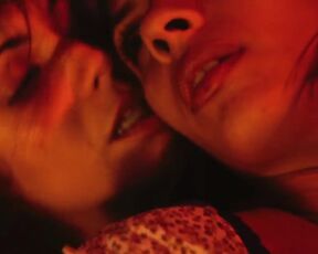Lesbian Scene - Ana Esperanza Jimenez nude, Yenisse Soria nude. "Salir del Cuerpo" (2015)