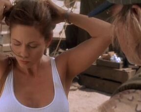 Deborah Shelton, Bridget Marks - Circuitry Man II (1994) erotic episode