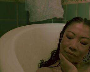 Chrissie Wunna naked. "The Escapee" Thriller nude scene (2023)