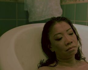 Chrissie Wunna naked. "The Escapee" Thriller nude scene (2023)