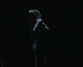 Petra Vajdová, Barbora Palčíková nude. Naked on Stage. Performance "Nevesta hôl" (2015)