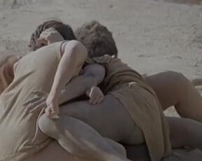 Daria Halprin naked. Zabriskie Point (1970) Art House Erotic Scene
