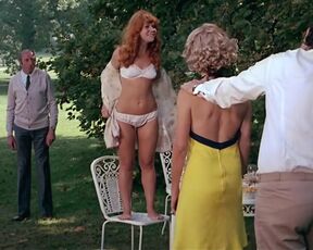 Cécile Vassort nude. The Invitation (1973) Vintage Erotic Scene