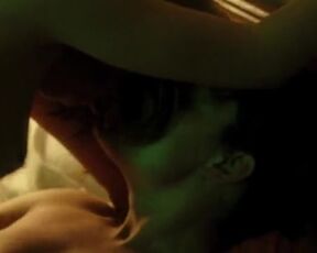 Kristen Stewart nude. On the Road (2012) Threesome Celebs Sex Scene