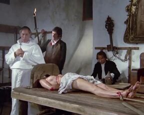 Vintage Erotic with actresses: Gaby Fuchs, Dorothea Carrera nude. Mark of the Devil  (1970) Retro Nude Sex Scene