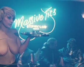 Sam Bowden topless. The Hooligan Factory (2014) nude movie scene
