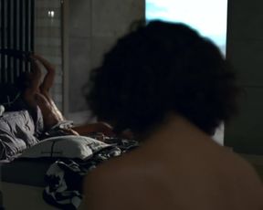 TV show scene Thandie Newton, Angela Sarafyan, Tessa Thompson, Evan Rachel Wood nude - Westworld S01E07 (2016) 