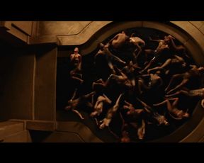 Naked scene Yetide Badaki - American Gods s01e08 (2017) TV show nudity video