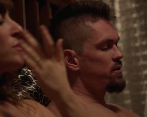 Actress Shanola Hampton, Isidora Goreshter, Ruby Modine - Shameless S07 E07-08 (2016) Nudity and Sex in TV Show