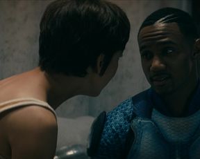 TV show scene Erin Moriarty, Brittany Allen nude - The Boys s01e03 (2019) 