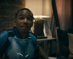 TV show scene Erin Moriarty, Brittany Allen nude - The Boys s01e03 (2019) 