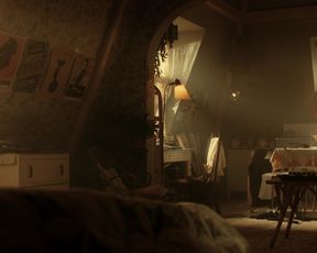 TV show scene Emma Corrin, Paloma Faith nude - Pennyworth s01e02 (2019) 