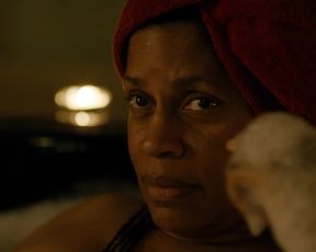 TV show scene Judith Scott nude - Snowfall s03e01 (2019) 