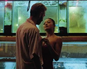 Explicit sex scene Champagne Nuttanun naked - Still in the Cage (2016) Adult video from the movie