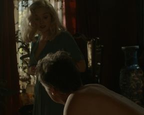 TV show scene Bella Heathcote, Veronica Osorio nude - Strange Angel s02e05 (2019) 