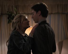 TV show scene Kirsten Dunst nude - On Becoming a God in Central Florida s01e04 (2019) 