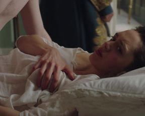 Hot actress Jessica Brown Findlay, Kirsty J. Curtis nude - Harlots s03e08 (2019) 