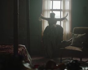 Hot actress Jessica Brown Findlay, Kirsty J. Curtis nude - Harlots s03e08 (2019) 
