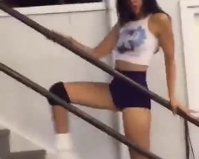 Stephanie Beatriz Sexy - Home Fitness Video