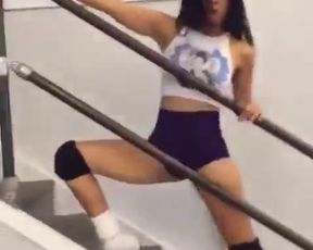 Stephanie Beatriz Sexy - Home Fitness Video