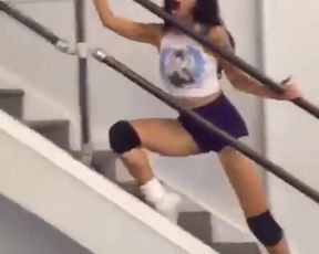 Stephanie Beatriz Sexy - Home Fitness Video