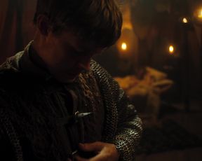 TV show scene Chiara Bianchino nude - The Name of the Rose s01e01 (2019) 