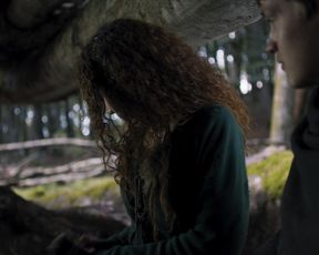 TV show scene Nina Fotaras nude - The Name of the Rose s01e05 (2019) 