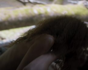 TV show scene Nina Fotaras nude - The Name of the Rose s01e05 (2019) 