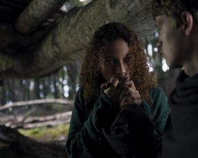 TV show scene Nina Fotaras nude - The Name of the Rose s01e05 (2019) 