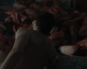 TV show scene Bella Heathcote, Laine Neil nude - Strange Angel s02e07 (2019) 