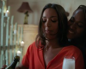 Celebrity Lesbian Video - Ilfenesh Hadera, DeWanda Wise nude - She's Gotta Have It s02e01 (2019) 