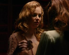 Sexy Allegra Masters, Elena Satine nude - Strange Angel s01e06 (2018) TV show scenes