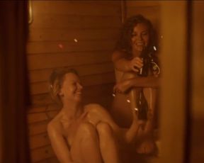 Sexy Connie Nielsen nude - Liberty s01e01 (2018) TV show scenes