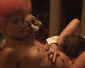 TV show scene Anne Charrier, Jemima West, Blandine Bellavoir, Dinamene Alves nude - Maison close s01 (2010) 