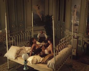 TV show scene Anne Charrier, Jemima West, Blandine Bellavoir, Dinamene Alves nude - Maison close s01 (2010) 