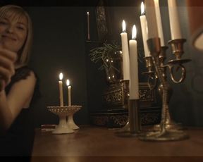 TV show scene Janna Rasanen nude - Bordertown s02e08 (2018) 