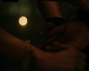 TV show scene Amara Zaragoza naked - Strange Angel s01e07 (2018) 