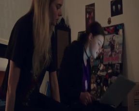 Celebrity Lesbian Video - Short Lesbian scene - Bad Girl 