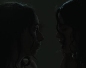 Celebrity Lesbian Video - Novitiate - Lesbian Kiss 