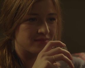 Celebrity Lesbian Video - Le Garrec Derriere toi - Lesbian Kissing Scene