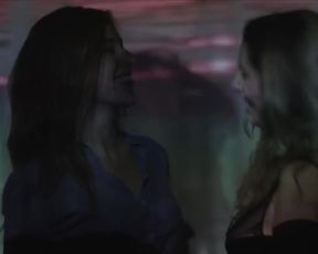 Celebrity Lesbian Video - Le Garrec Derriere toi - Lesbian Kissing Scene