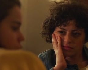 Celebrity Lesbian Video - Laia Costa, Alia Shawkat nude - Duck Butter (2018) 