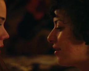 Celebrity Lesbian Video - Laia Costa, Alia Shawkat nude - Duck Butter (2018) 