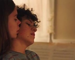 Celebrity Lesbian Video - Laia Costa, Alia Shawkat nude - Duck Butter (2018) 