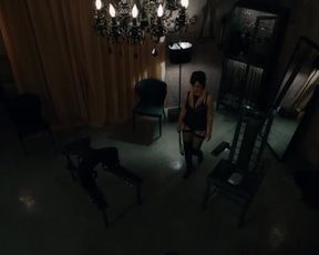 TV show scene Maggie Siff sexy - Billions S03E01 (2018) 