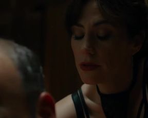 TV show scene Maggie Siff sexy - Billions S03E01 (2018) 