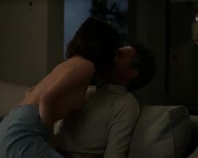 Actress Emily Browning naked - The Affair (2014)